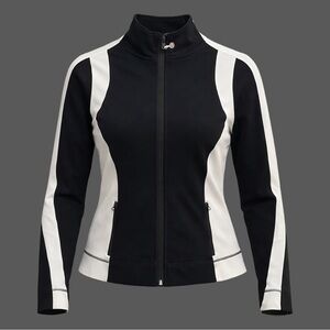 Lululemon Forme Jacket - Black/White Color Block Version